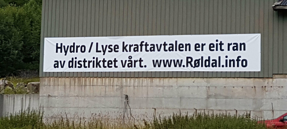 Upassende fra konserndirektøren i Hydro: Burde heller skrevet 'Tusen ...
