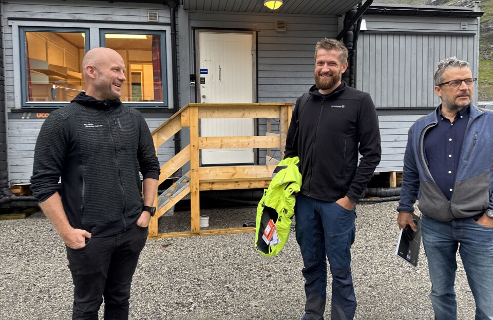 Anlegg på Øvre Moen:– Endeleg er me her