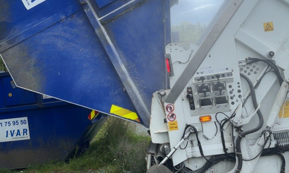 Eksplosjon og farleg avfall ved hyttecontainerar