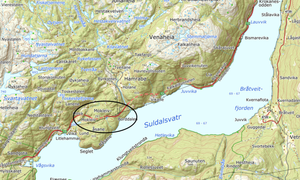 Vondt i magen etter skuleskyss-hending i Øvre Suldal
