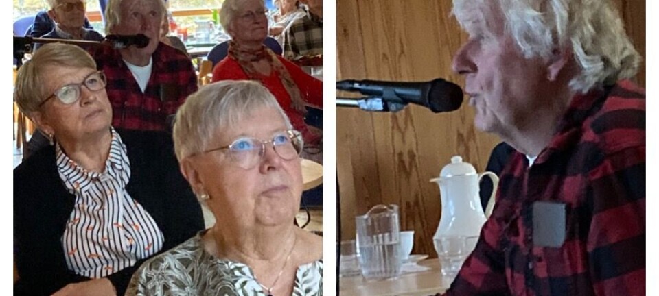 Pensjonistane i Erfjord møttest til ein spennande ettermiddag på grendasenteret