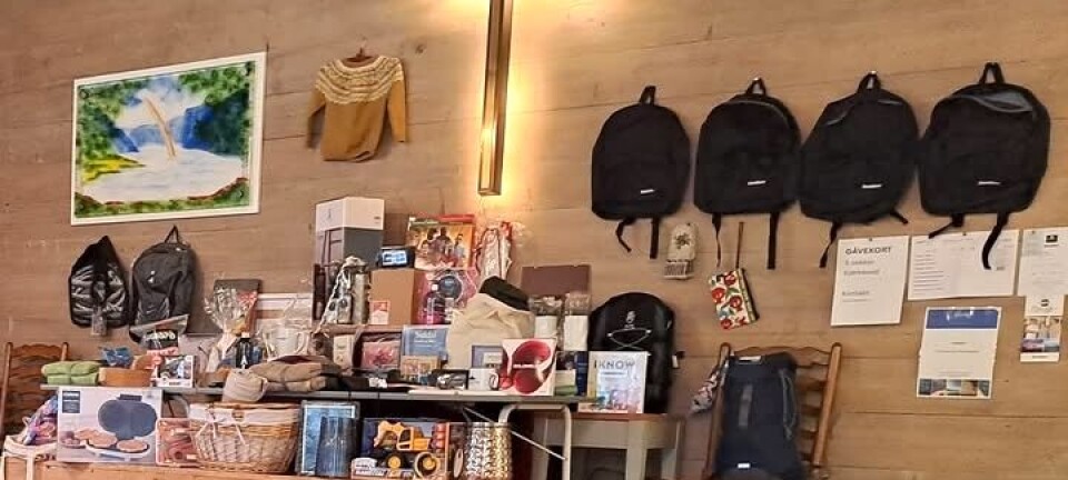 Basar på bedehuset i Jøsenfjorden